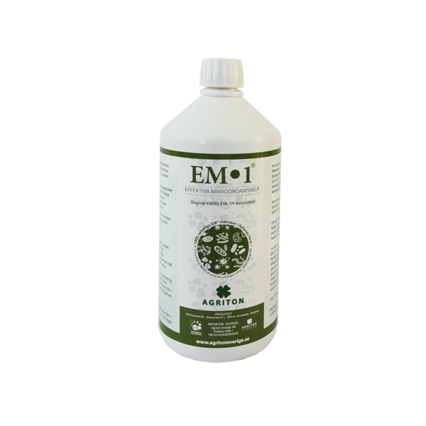 EM1 är den certifierade originalprodukten EM1® utgångsmaterialet för alla EM-produkter