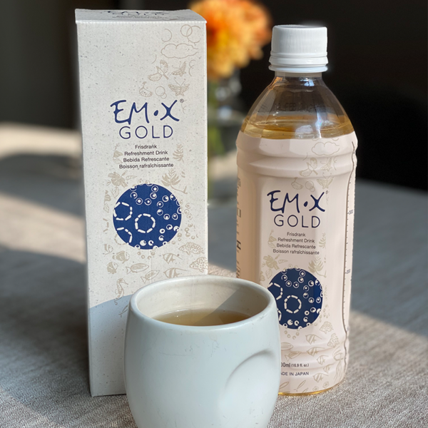EM-X Gold skyddar mot oxidation