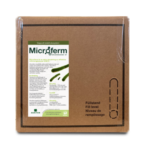 Microferm aktiverat EM ökar mikrolivet
