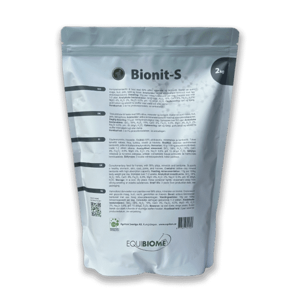 Bionit-S – Kiseltillskott med Bentonit som förebygger magsår - Bild 5
