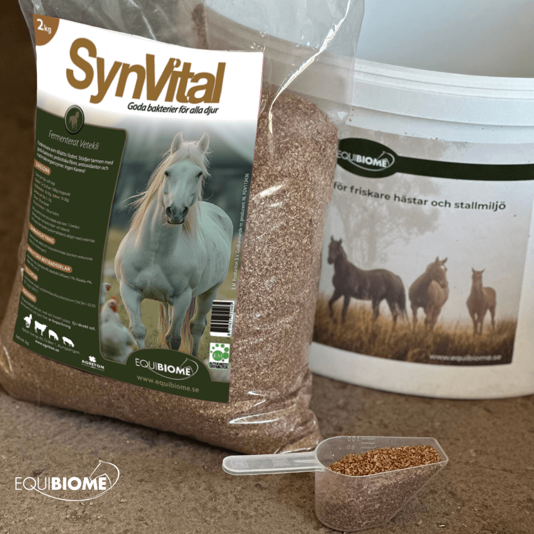Synvital med stallhink & doseringsmått