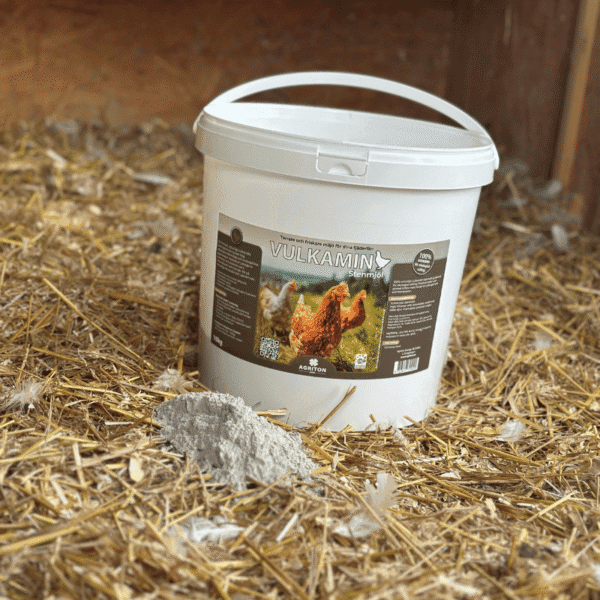 Vulkamin Stenmjöl 10kg - Hönshus - Bild 3